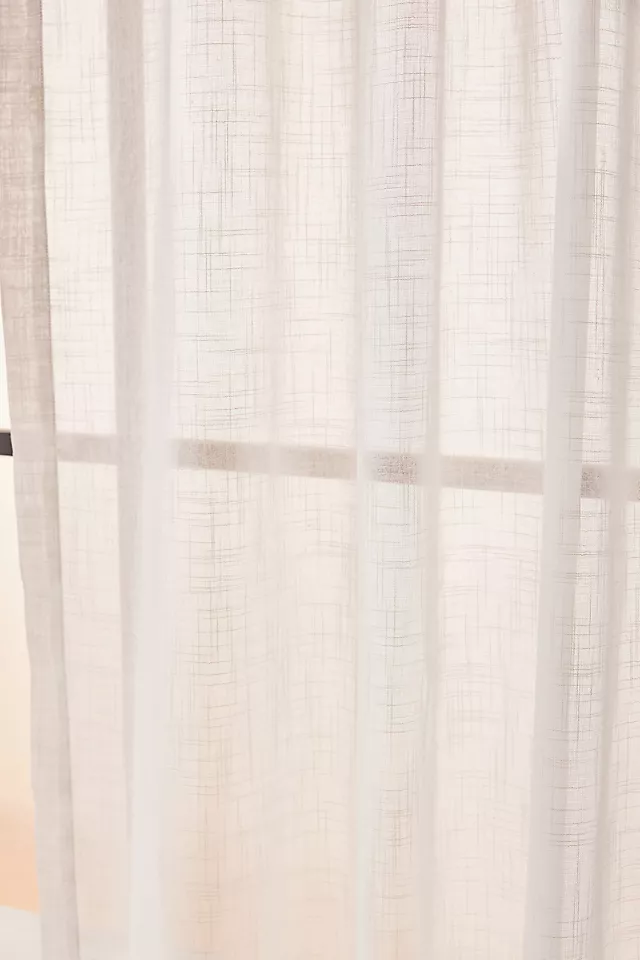 Lena Sheer Woven Curtain