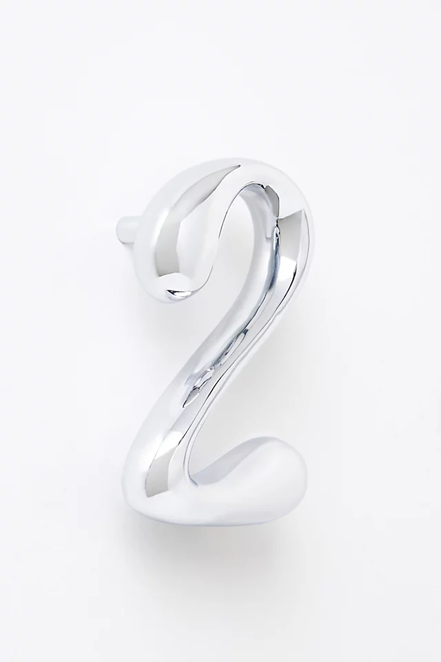 Bubble Polished Chrome House Numbers