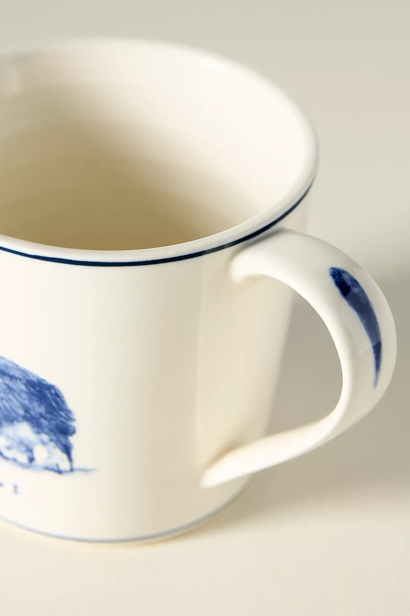 Molly Hatch Stoneware Dog Mug