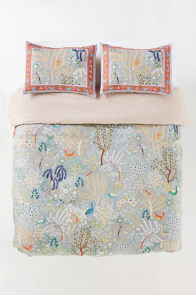 The Printed Cotton-Slub Duvet Collection