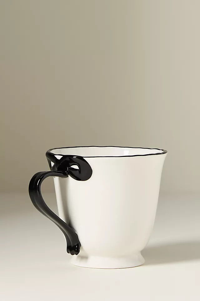 Benedita Bow Stoneware Mug