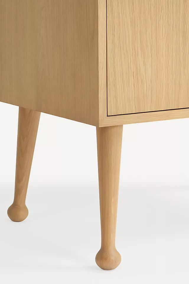 Moretti Oak Bar Cabinet