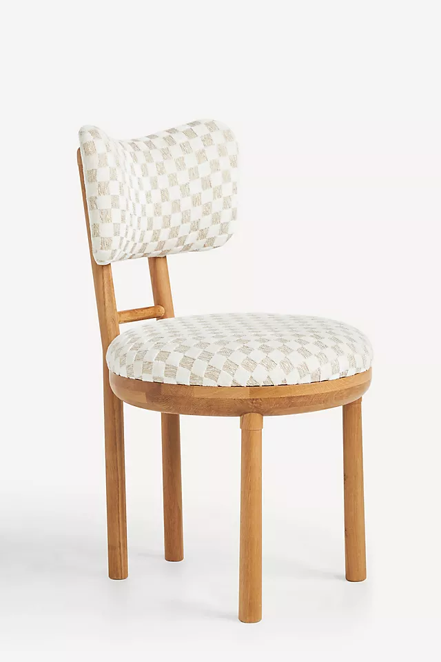 Irie Carmine Jacquard Dining Chair