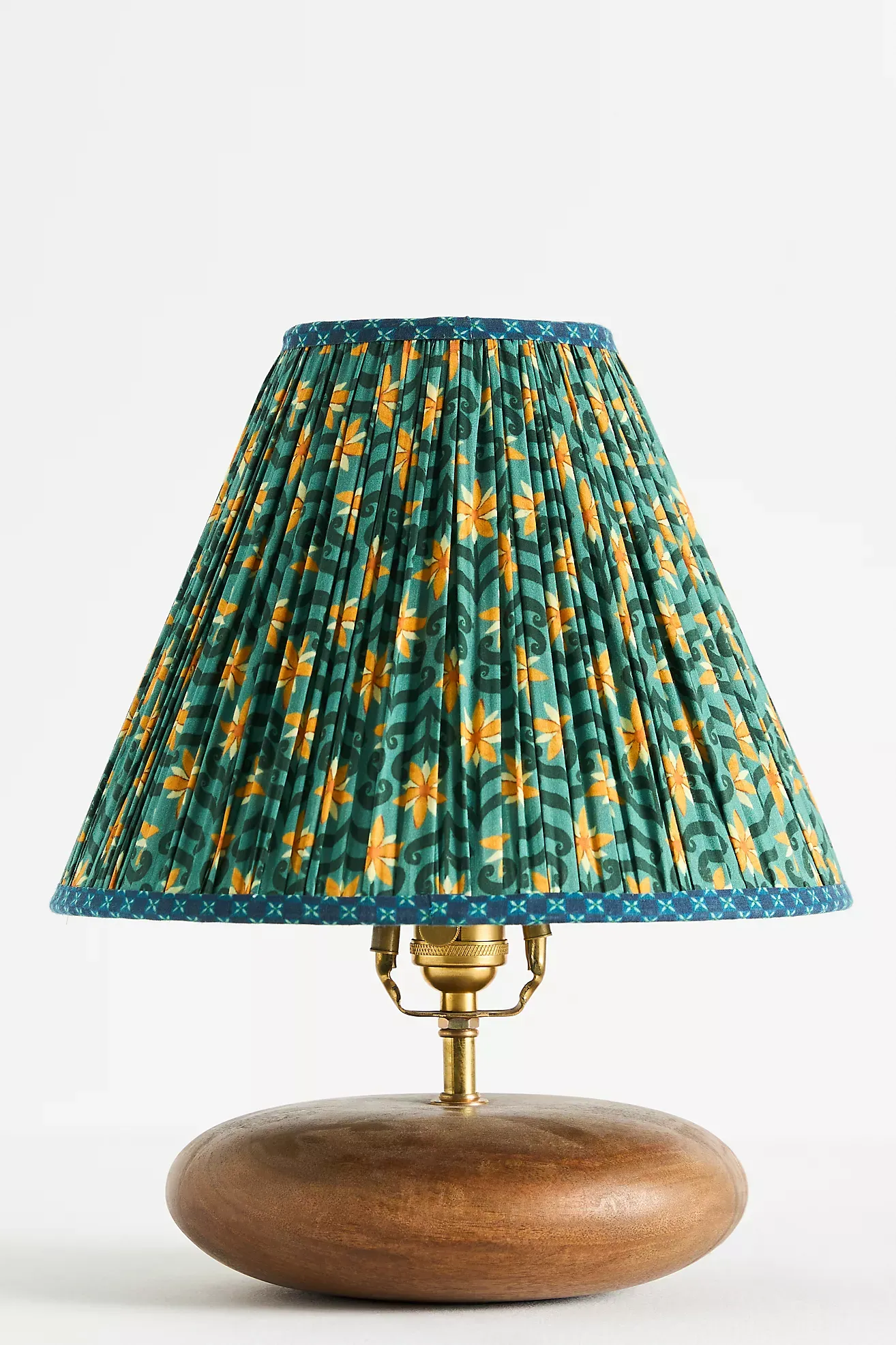 Printed Goods Ruched Empire Lamp Shade