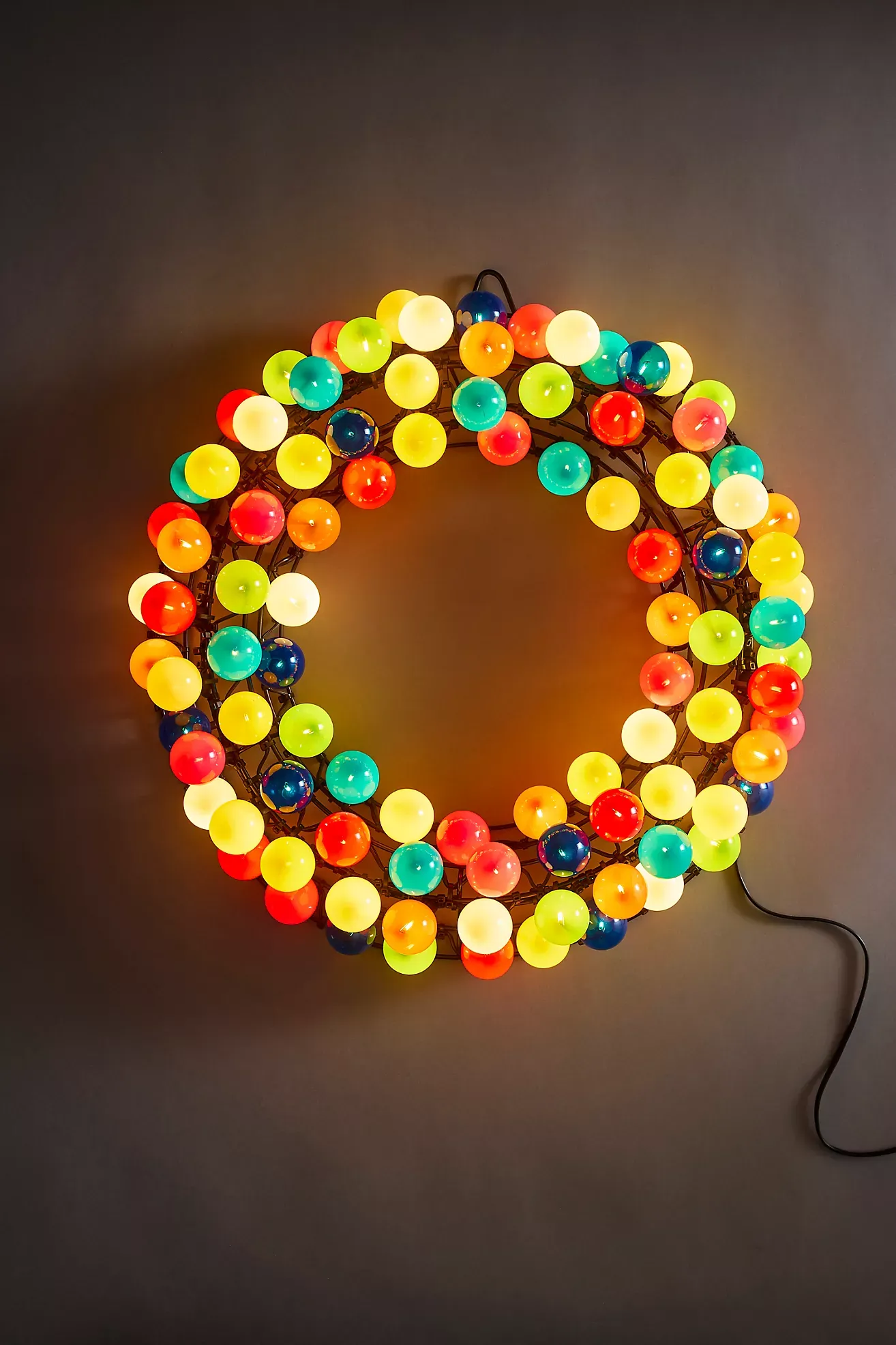 Stargazer Yesteryear Light Wreath