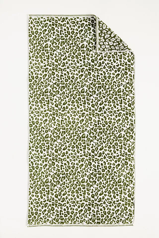 Lola Leopard Bath Towel Collection
