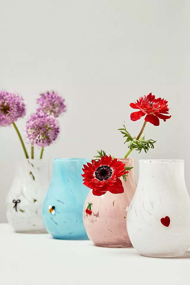 The Icon Confetti Glass Vase