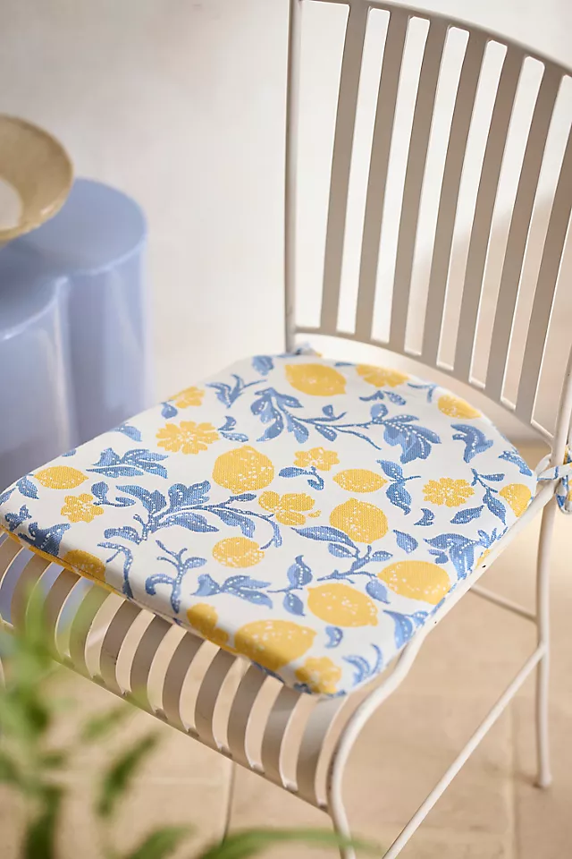 Lemons Outdoor Dining Chair Cushion