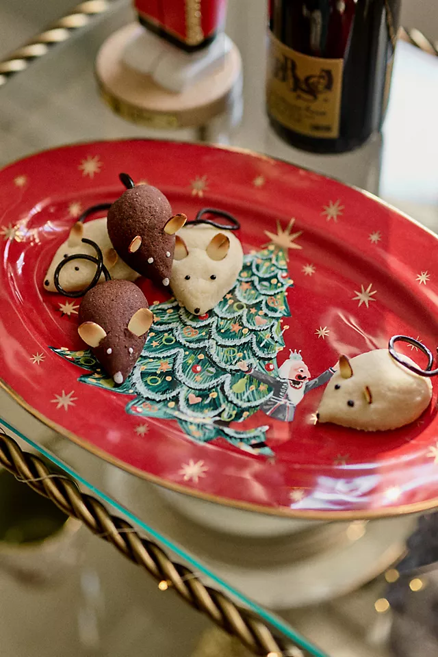 New York City Ballet Stoneware Platter