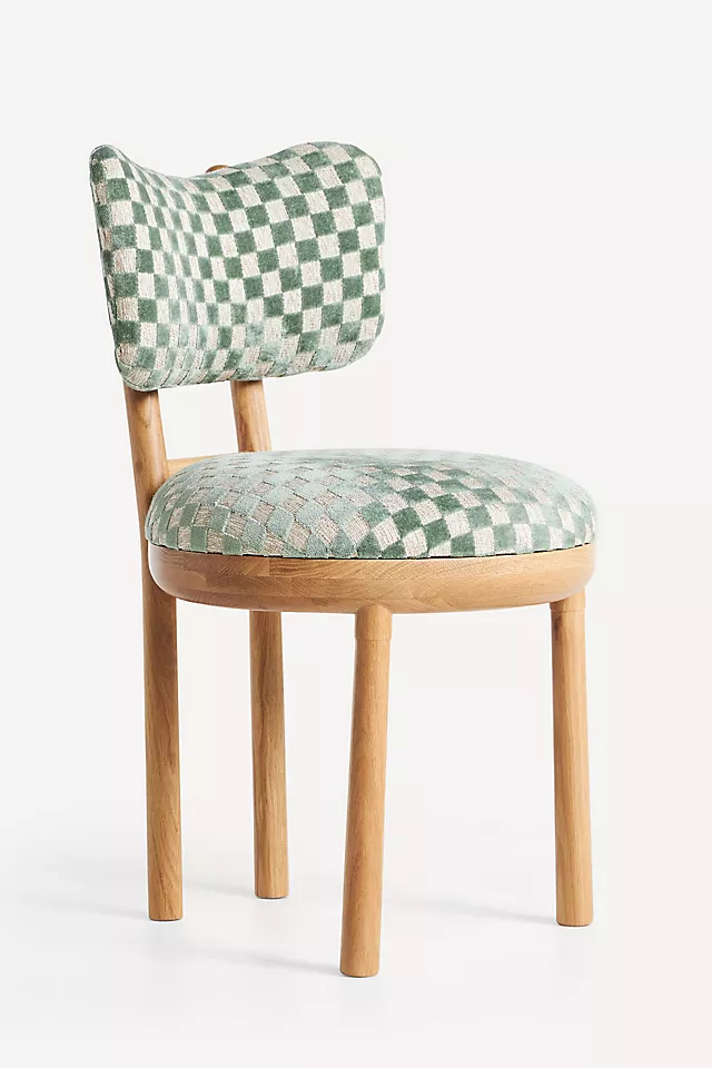 Irie Carmine Jacquard Dining Chair