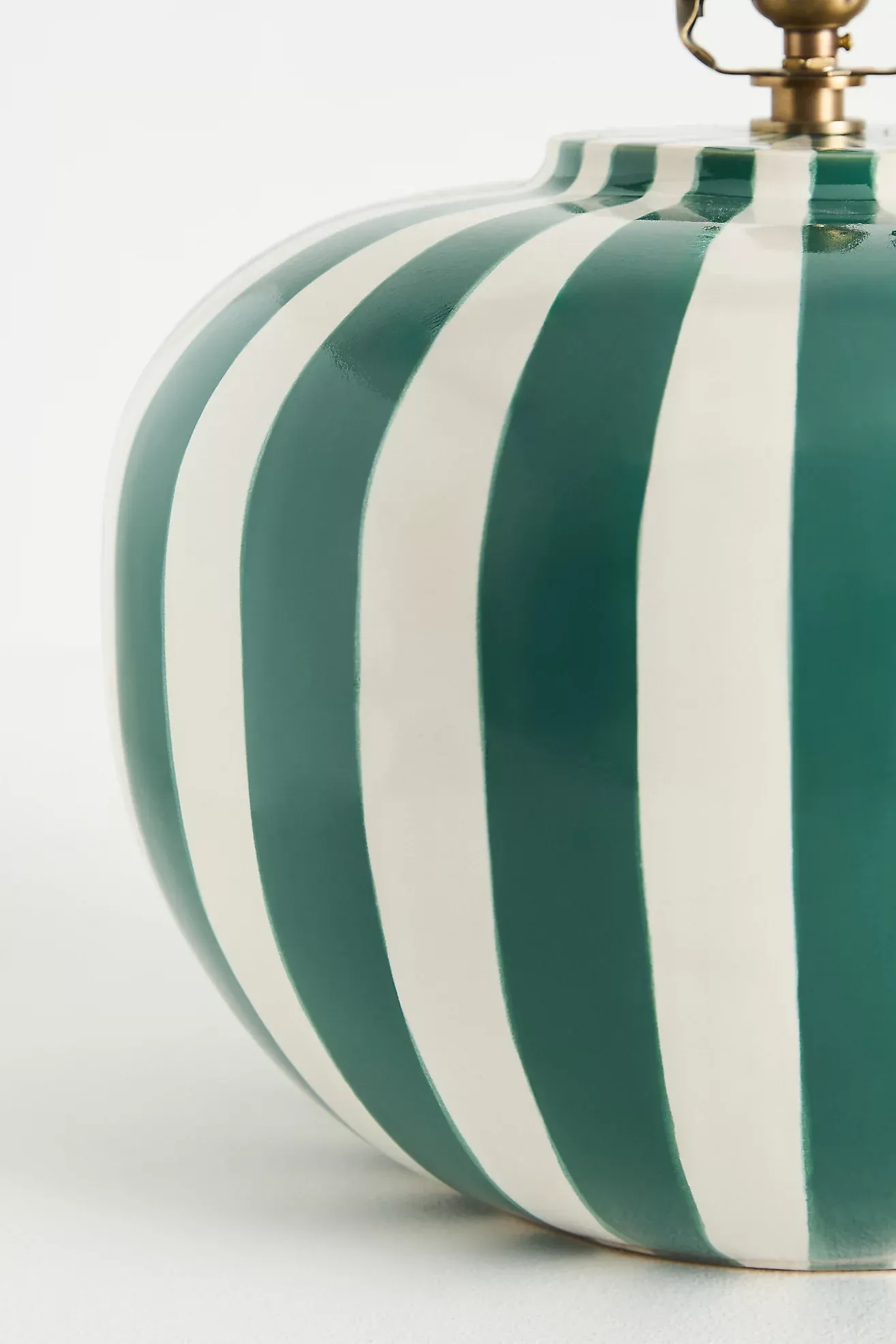 Lys Striped Ceramic Table Lamp Base