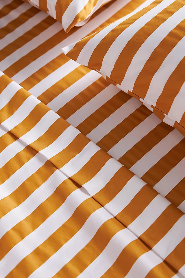 The Organic Cotton Sateen Printed Sheet Set by Maeve