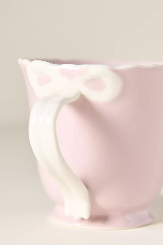 Benedita Bow Stoneware Mug