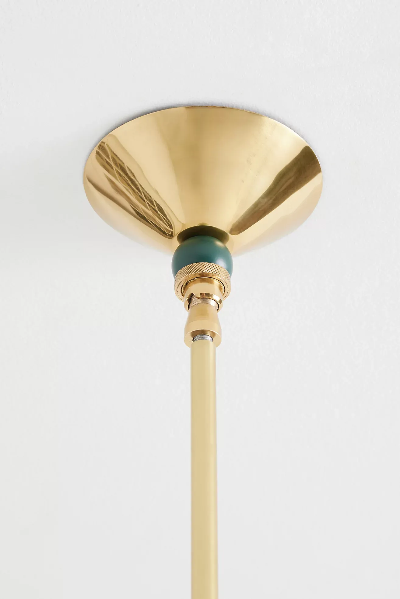 Merve Kahraman Cabinet of Curiosities Glass Wavy Pendant