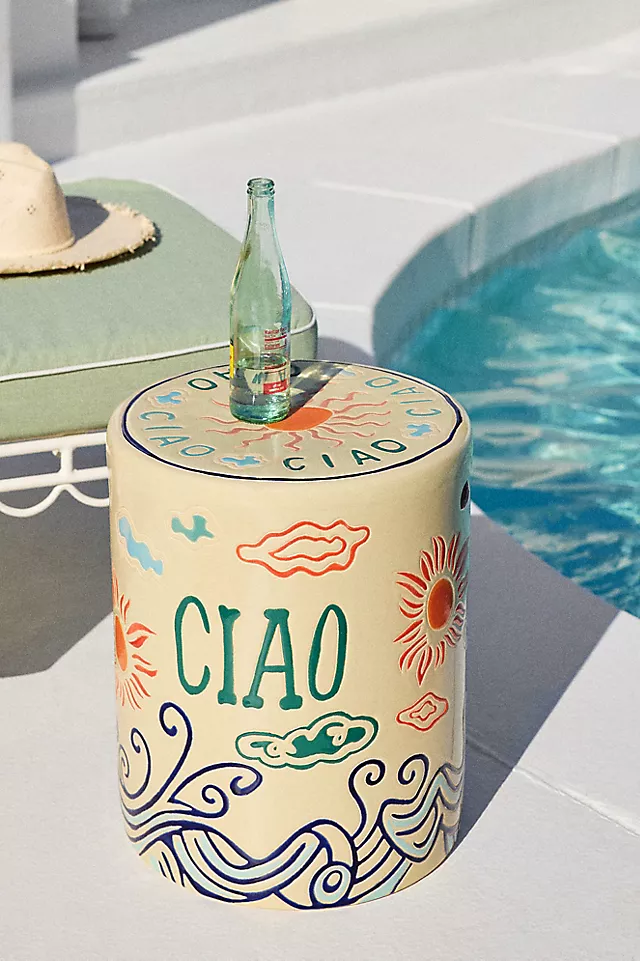 Festa Ceramic Side Table