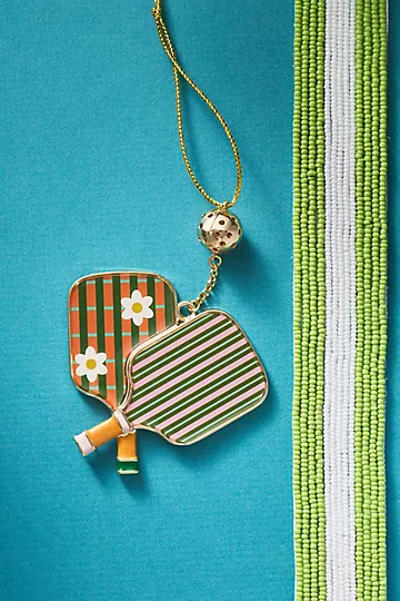 Enamel Sports Ornament