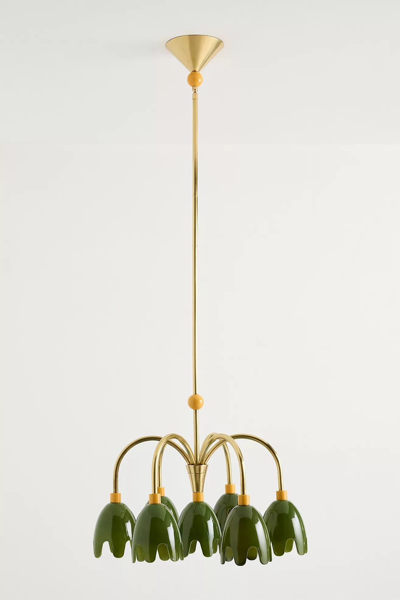 Merve Kahraman Floral Glass Chandelier