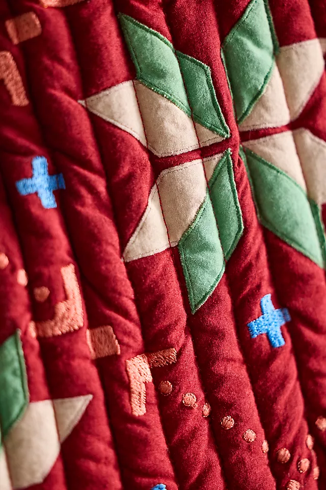 Patchwork Quilt Cotton Stocking