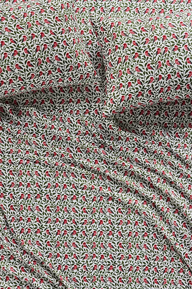 Cotton Modal Brushed Cozy Printed Sheet Set