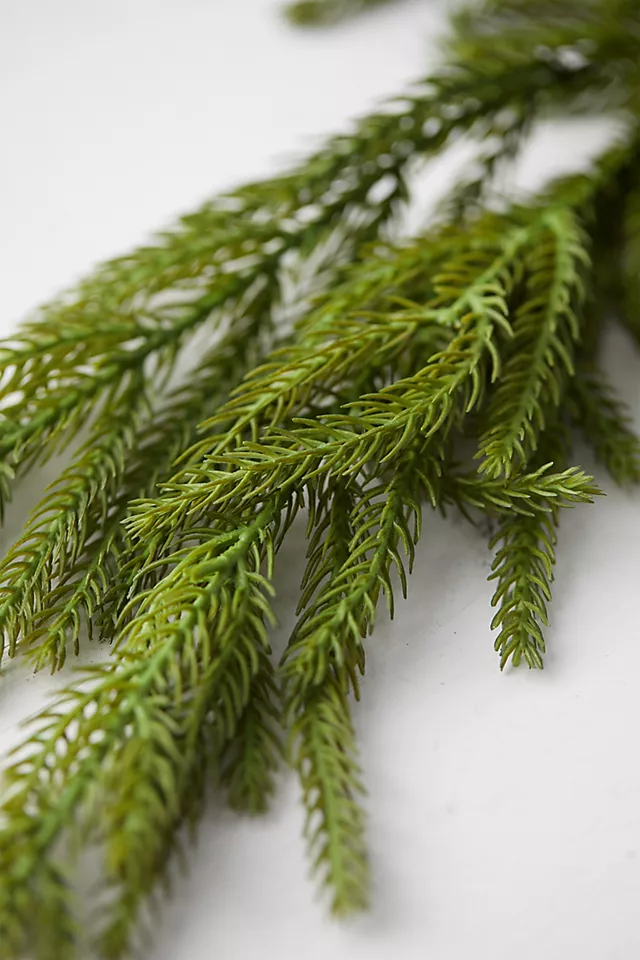 Faux Norfolk Pine Garland, 72