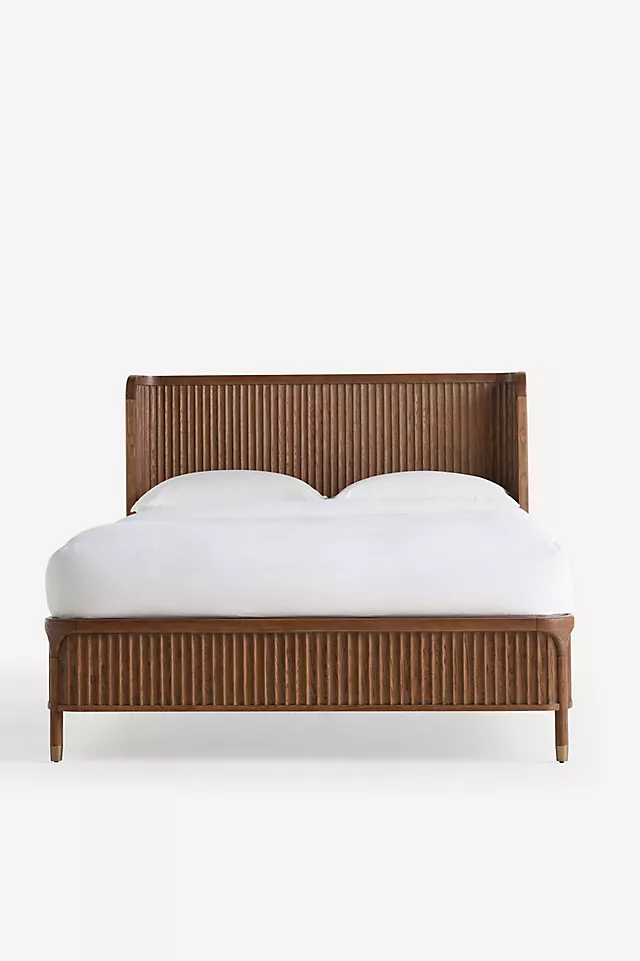 The Isla Fluted-Wood Bed