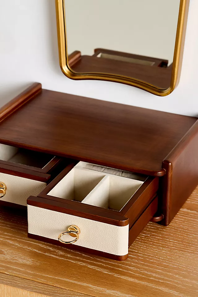 Torin Shagreen and Wood Jewelry Box