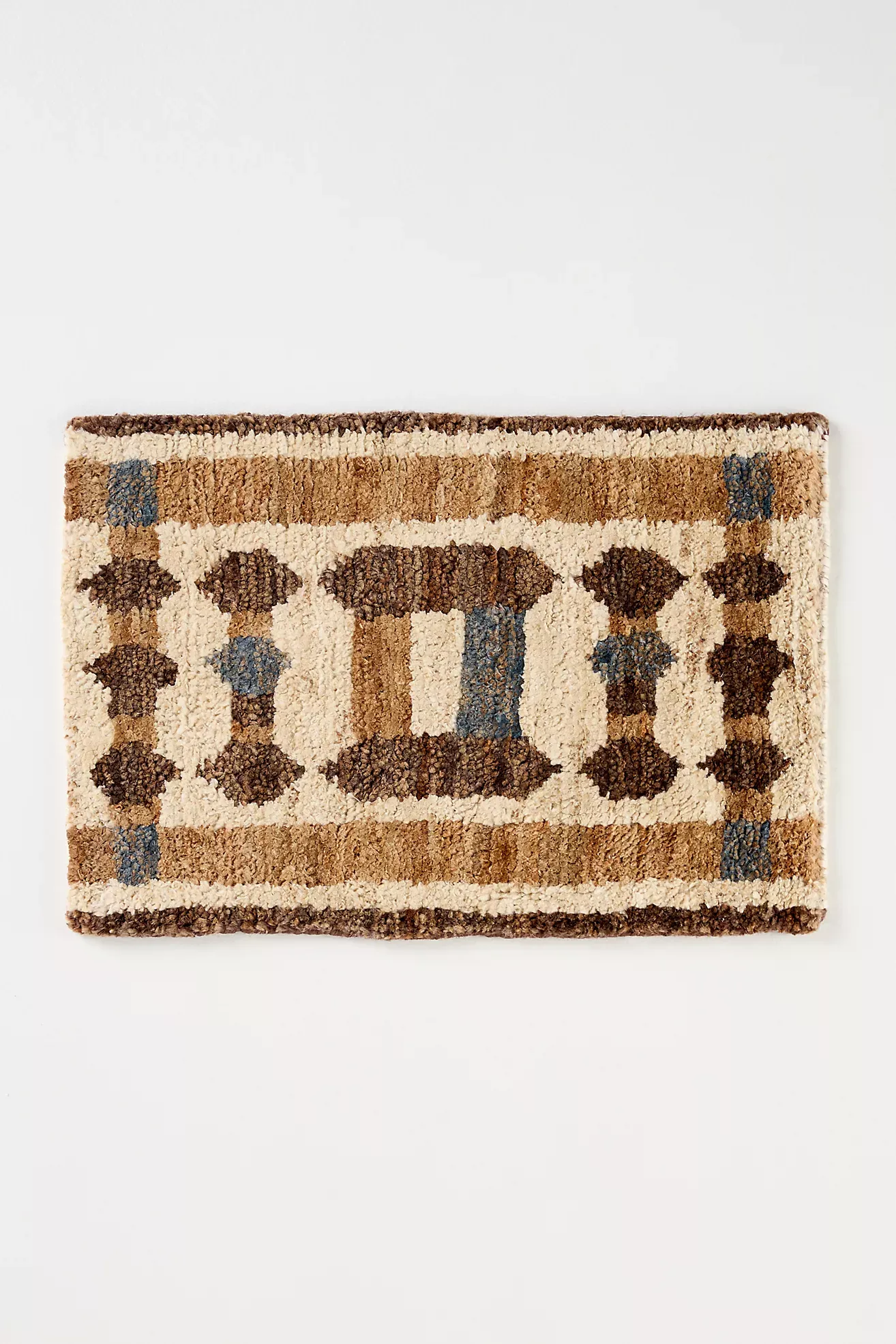 Jute Hand-Knotted Geometric Rug