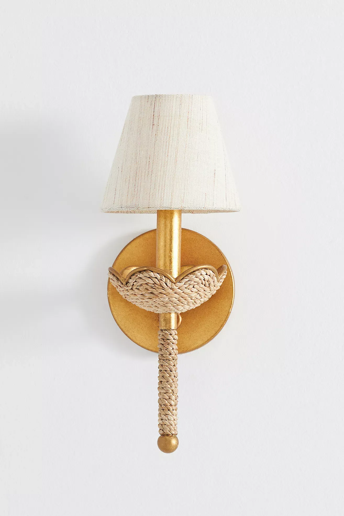 Vichy Linen Wall Sconce