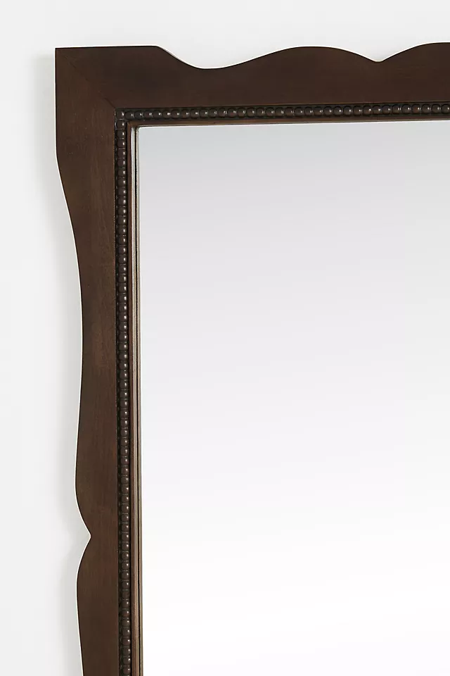 Jadie Mahogany Wall Mirror