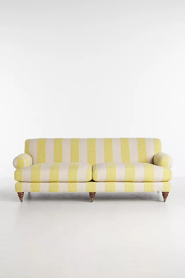 Cecilia Willoughby Bouclé Two-Cushion Sofa
