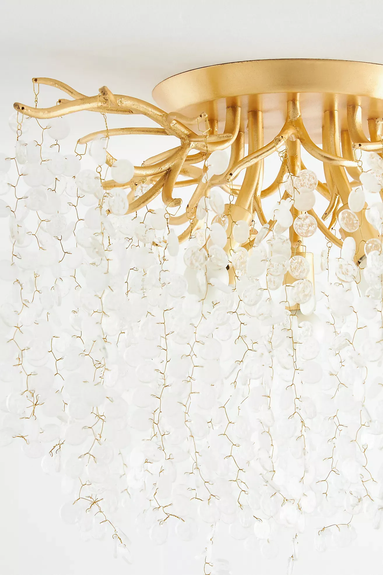 Genoa Glass Semi-Flush Mount