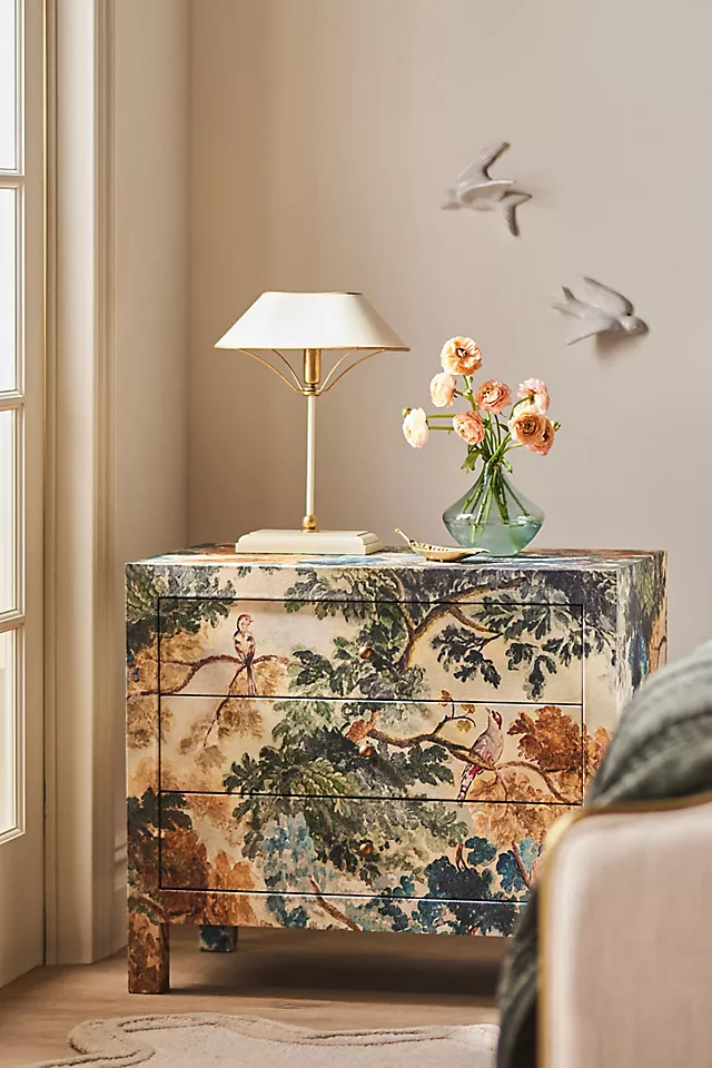 Hale Canvas Three-Drawer Dresser