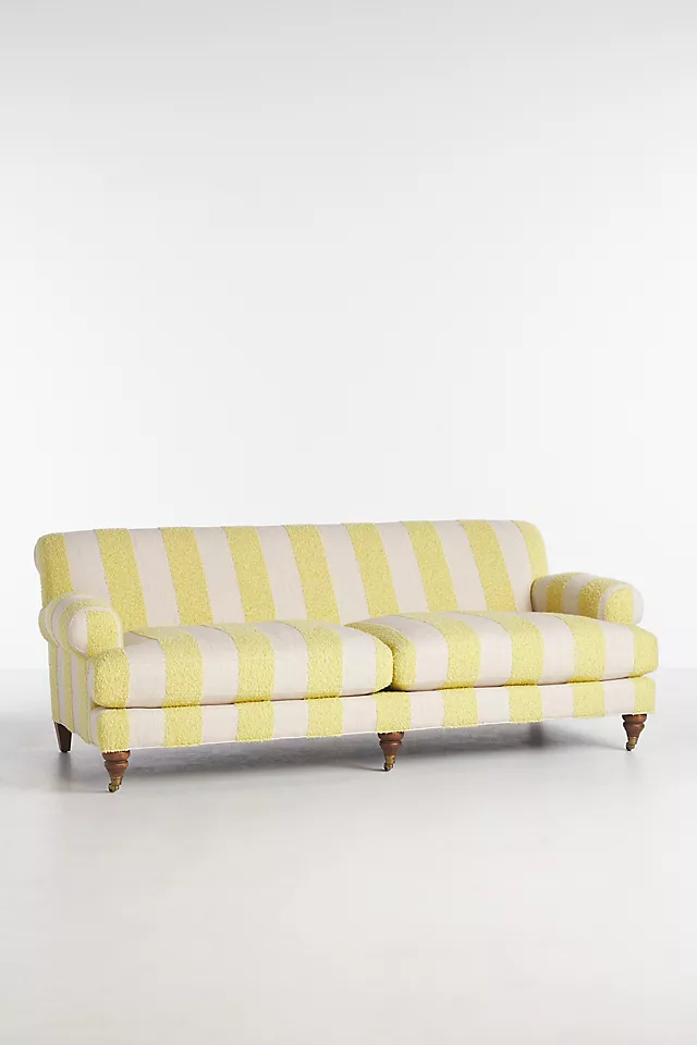 Cecilia Willoughby Bouclé Two-Cushion Sofa