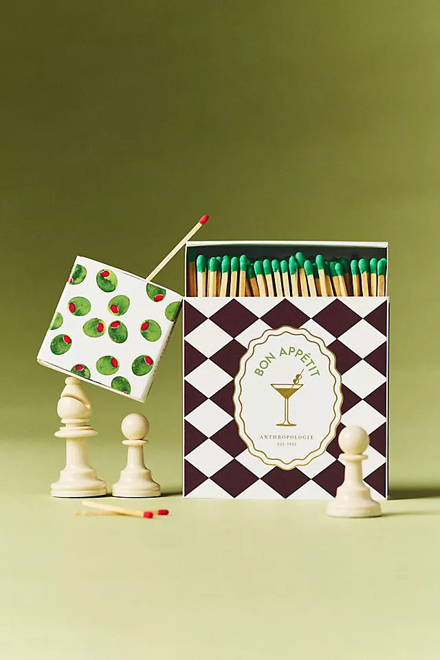 Abigail Jayne Olive Mini Matches, Set of 2