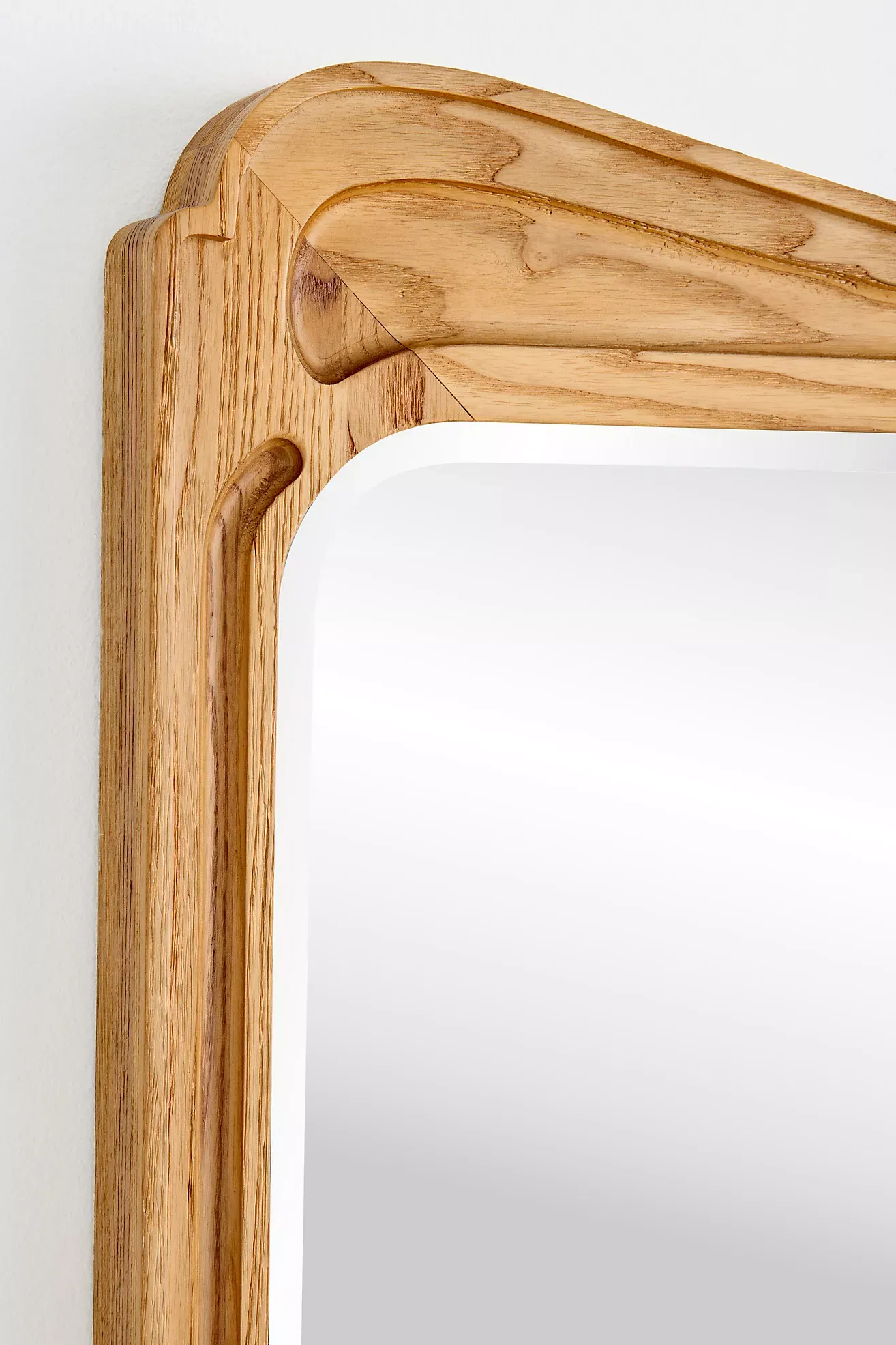 Victoria Wood Mantel Mirror