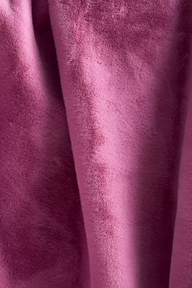 The Sophie Faux Fur Throw Blanket