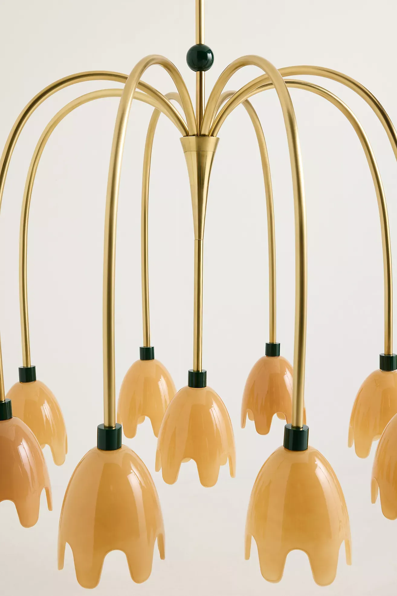 Merve Kahraman Floral Glass Chandelier