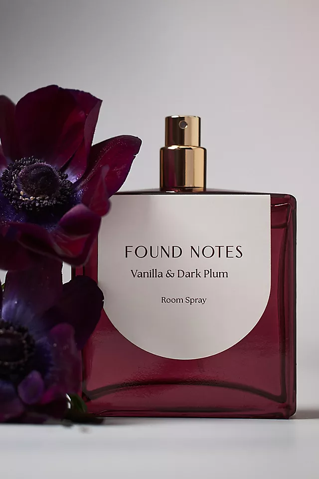 Found Notes Fruity Vanilla & Dark Plum Room Spray
