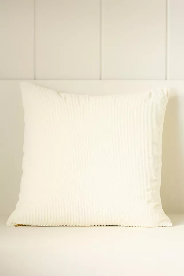 Velvet Corduroy Embroidered Icon Pillow