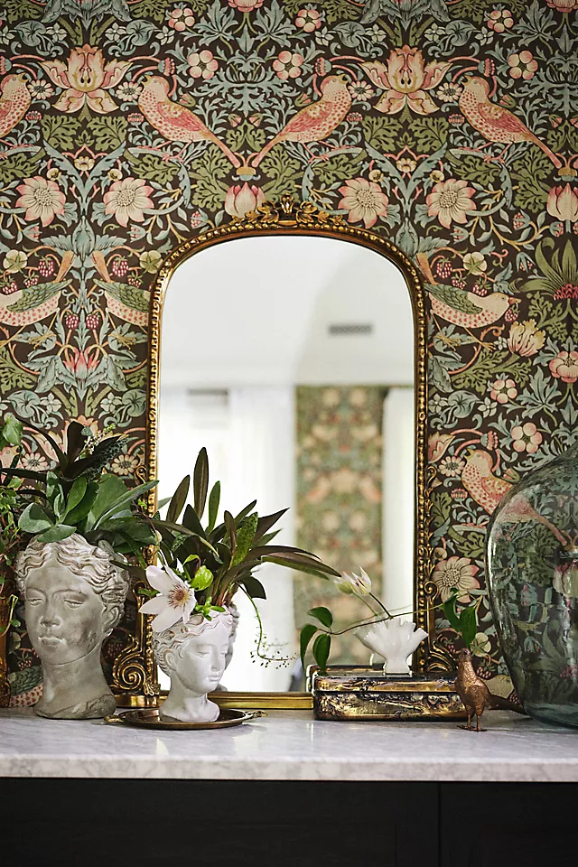 The Gleaming Primrose Portrait Mirror