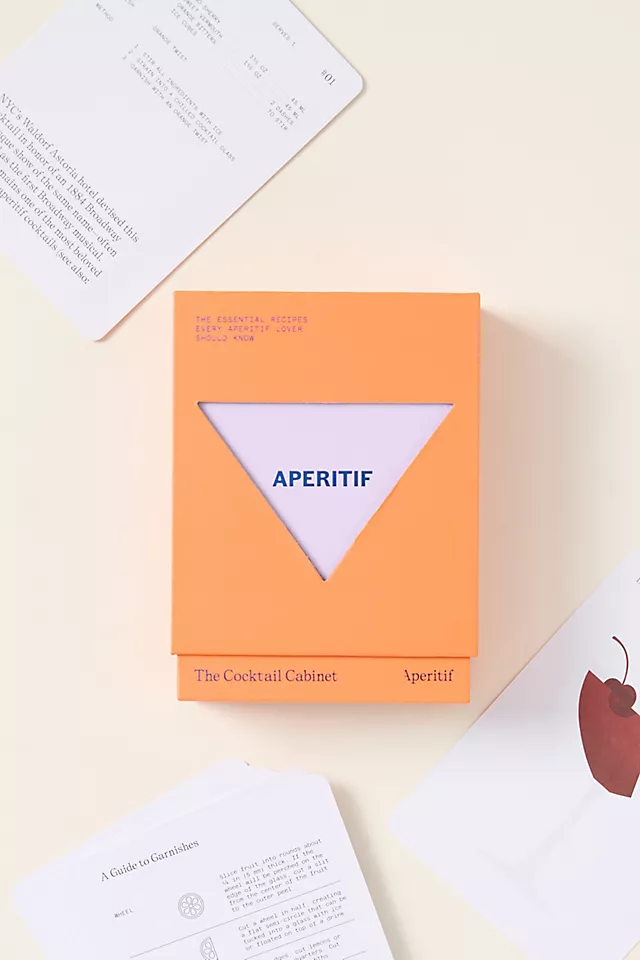 The Cocktail Cabinet: 50 Cocktail Recipes Card Deck