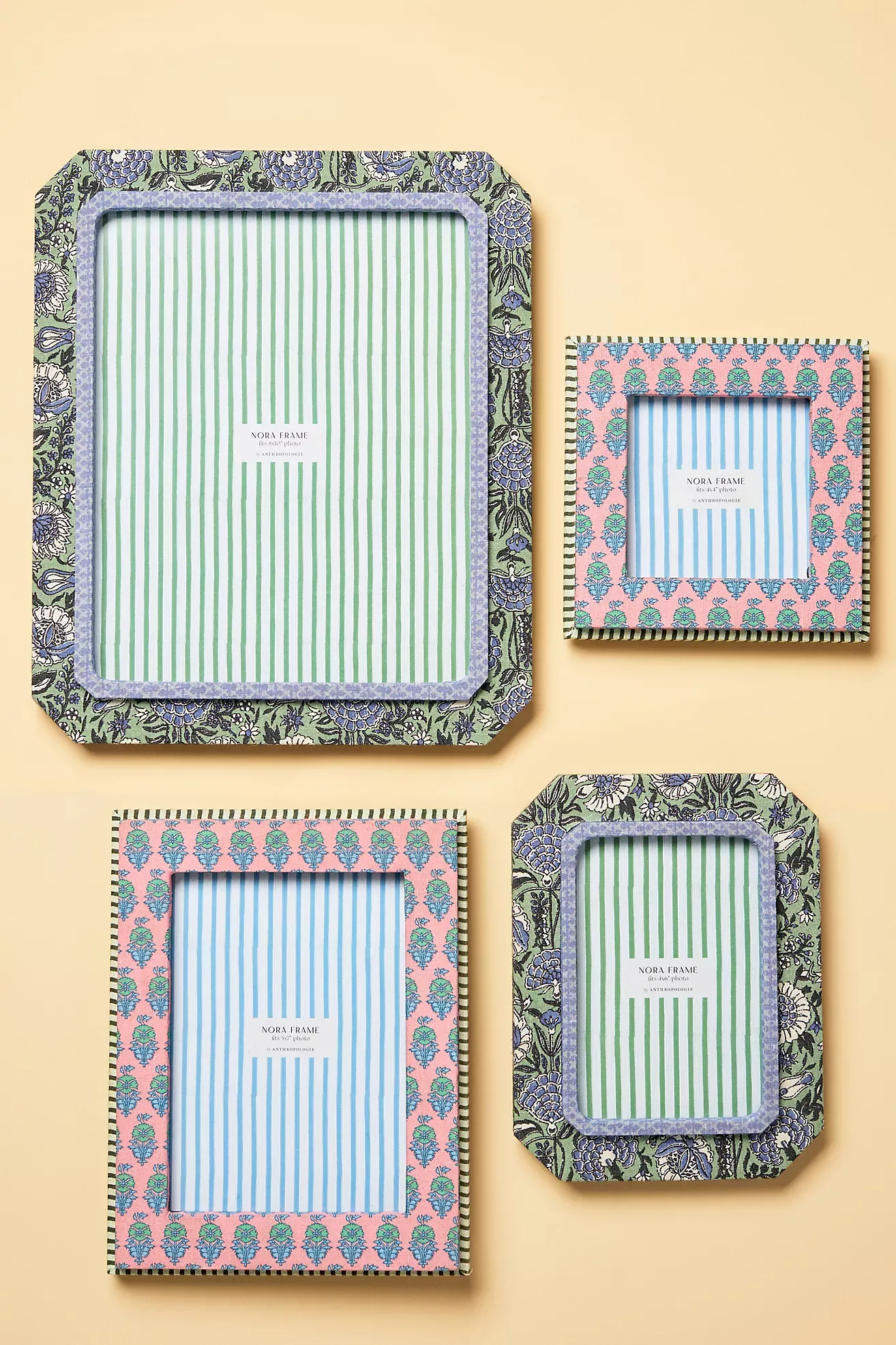 Nora Printed Fabric Picture Frame