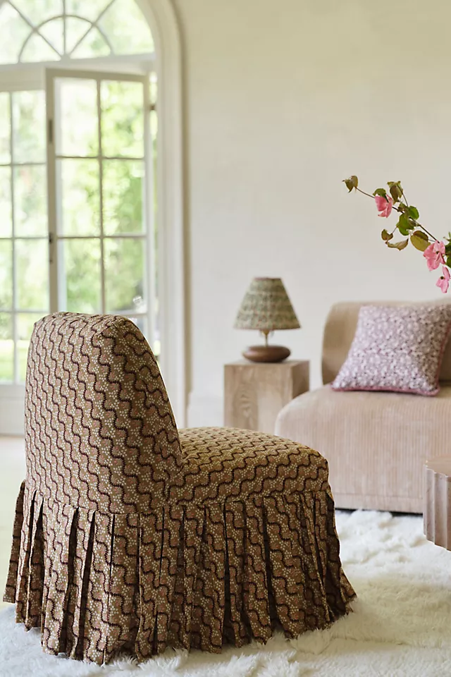 Amelia Woven Cotton Slipcover