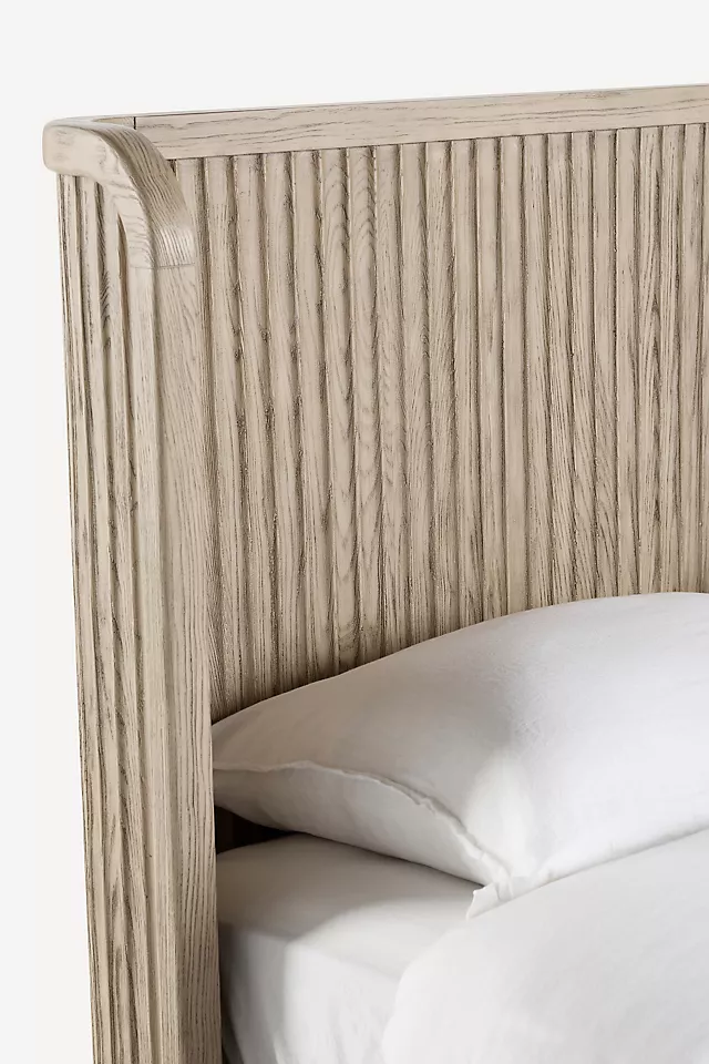 The Isla Fluted-Wood Bed