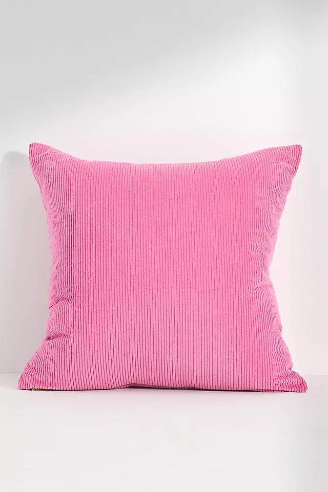 Velvet Corduroy Embroidered Icon Pillow