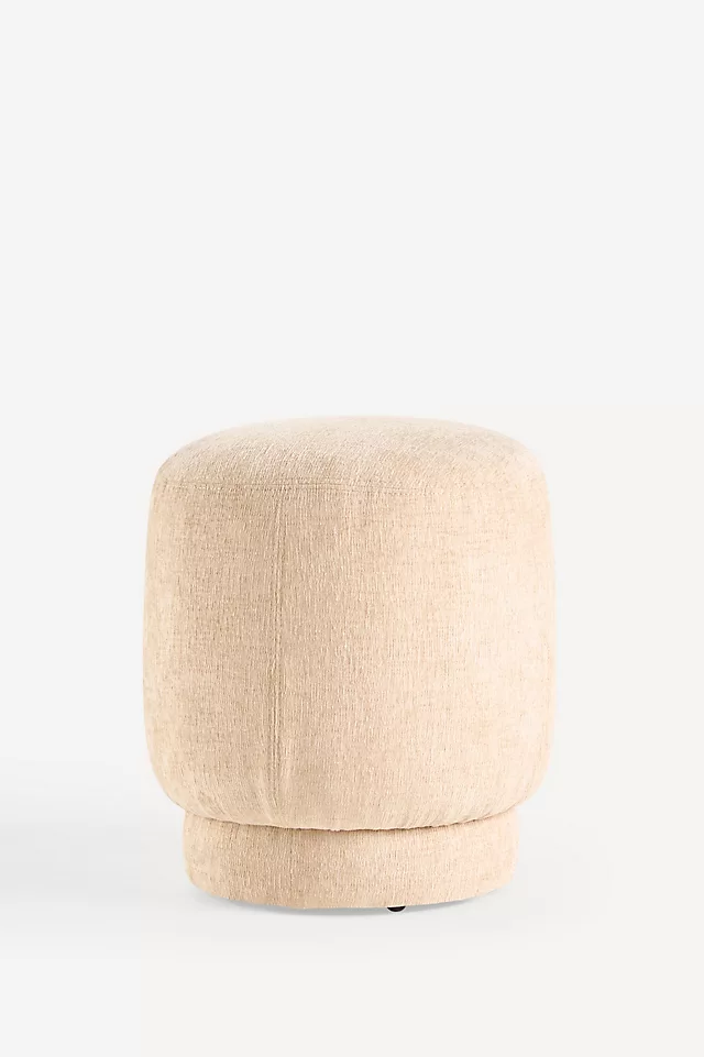 Willet Woven Rounded Ottoman