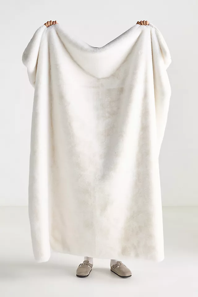 The Sophie Faux Fur Throw Blanket