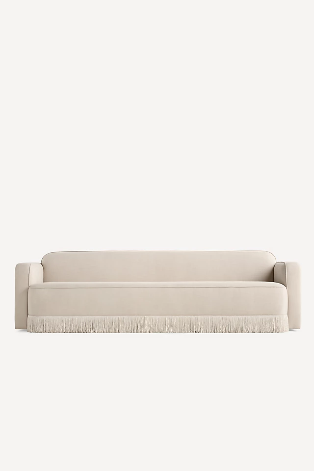 Sinclair Performance Linen Fringe Sofa