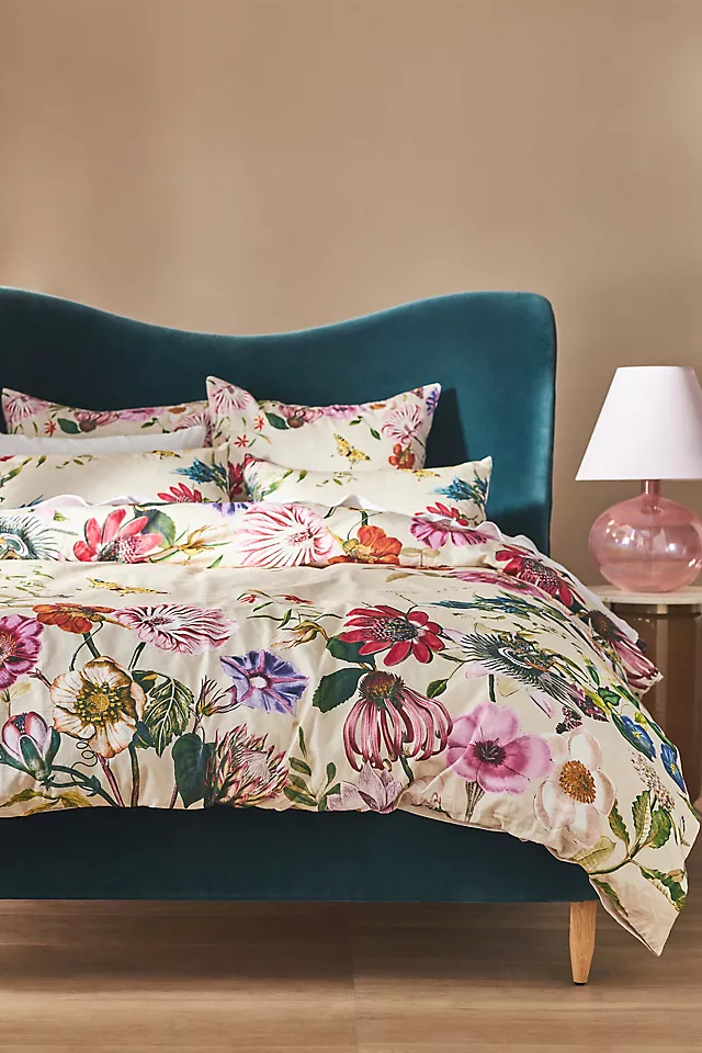 The Printed Cotton-Slub Duvet Collection