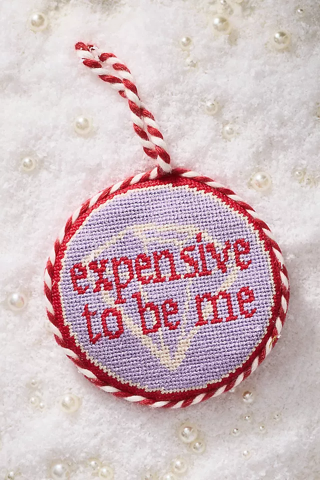 Furbish Studio Needlepoint Ornament